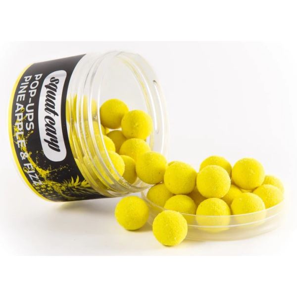 Squat Carp Plovoucí Boilies Pop-Up Pineapple Fizz 60 g