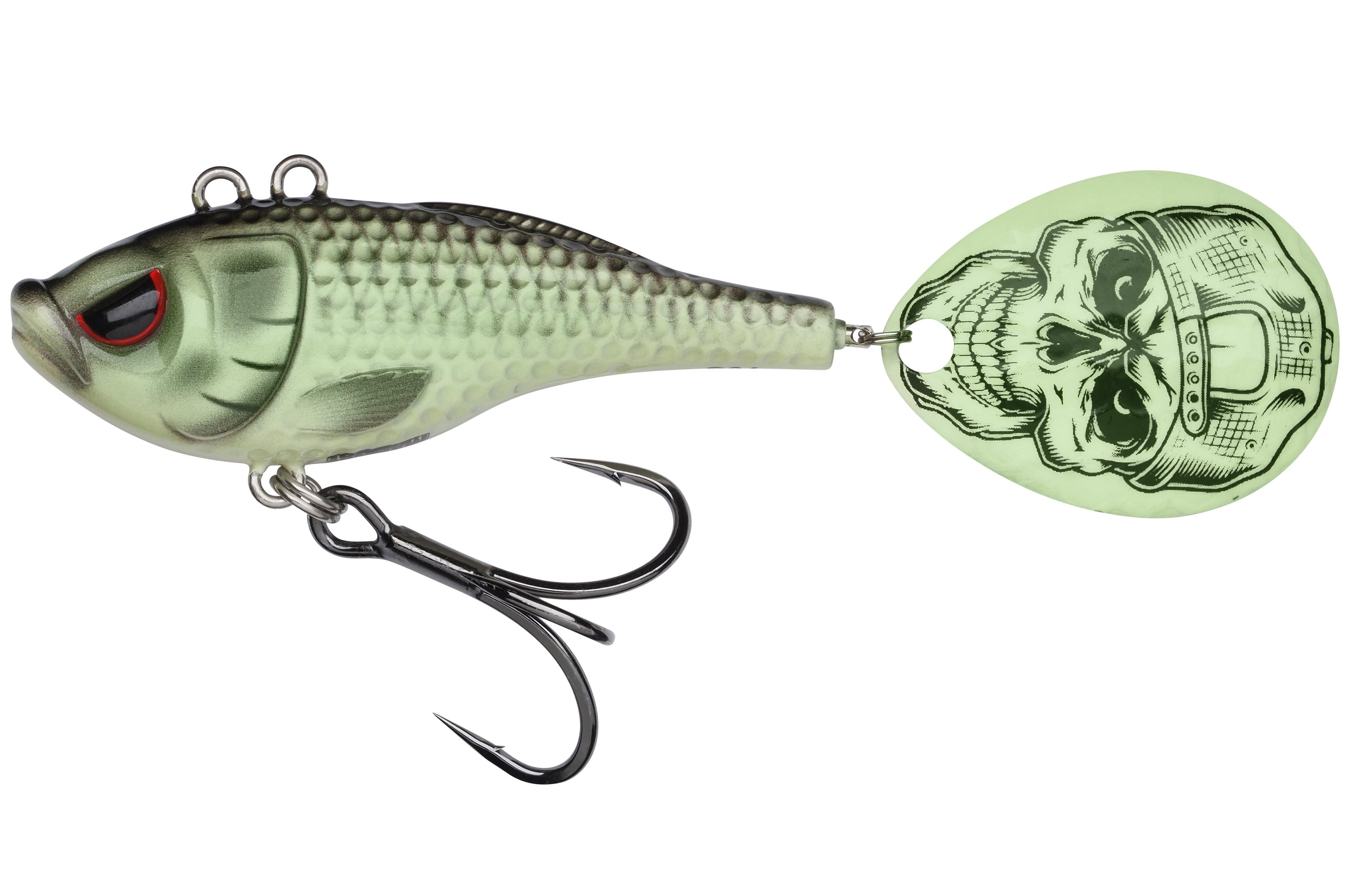 Madcat wobler spin tail sinking glow in the dark - 12 cm 70 g