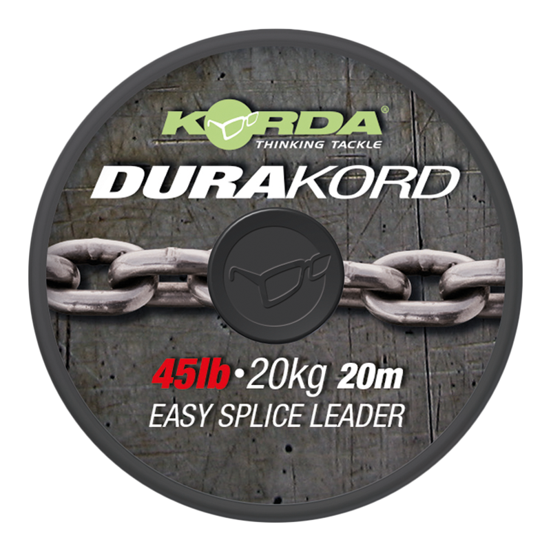 Levně Korda návazcová šňůrka dura-kord dyneema spliceable leader - 45 lb 20 m