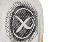 Matrix Tričko Large Logo T-Shirt Marl Grey Lime (3)