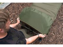 Avid Carp Lehátko Benchmark LevelTech Bed + Vyhřívaný Spacák Thermatech Heated Sleeping Bag Standard (40)