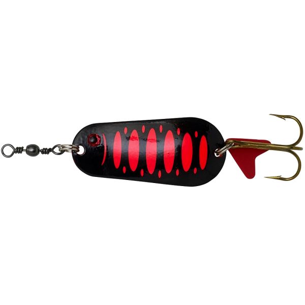 Dam Třpytka Effzett Standard Spoon UV Fluo Red Black