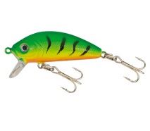 Kamasaki Wobler Perch 2 Zelená-Žlutá 4 cm 5,5 g