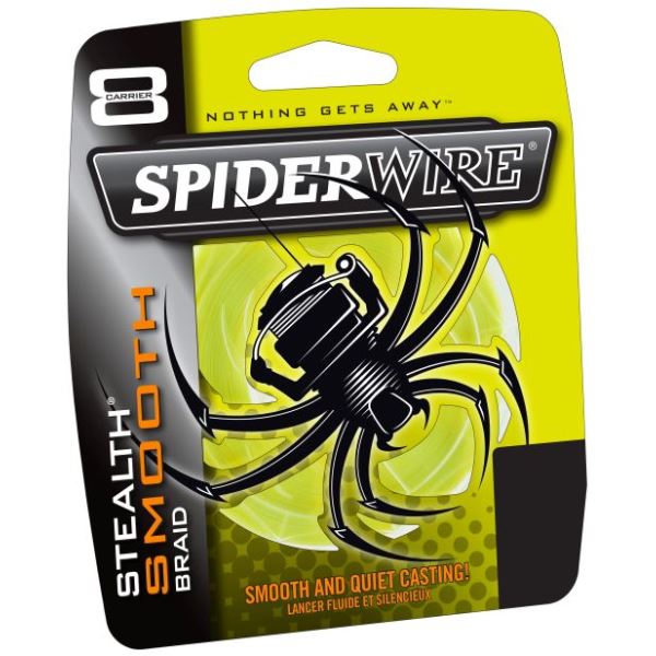Spiderwire Splétaná šňůra Stealth Smooth 8 žlutá