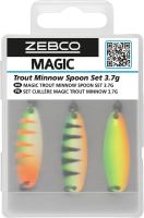 Zebco Plandavka Magic Trout Minnow Spoon Set 3.7 g 3ks