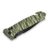 TB Outdoor Zavírací Nůž CAC S200 French Army G10 Kombinované Ostří Coral (4)