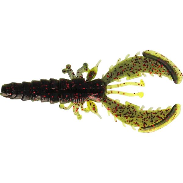 Westin Gumová Nástraha Crecraw Slim Creaturebait Black Chartreuse