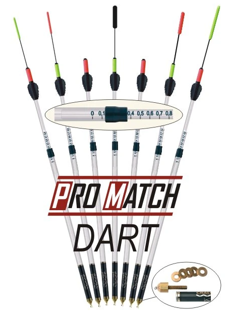 Cralusso splávek pro match with dart - 6 g