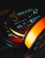 Daiwa Splétaná Šňůra J-Braid Expedition X8E Smash Orange 150 m (1)