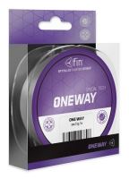 Fin Šňůra One Way Nepletená Šňůra Šedá 125 m-Průměr 0,10 mm / Nosnost 2,7 kg