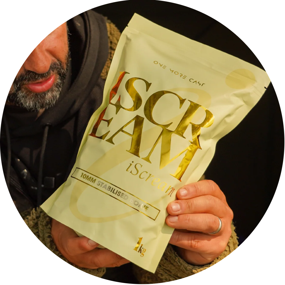 One more cast boilie stabilised boilie iscream - 1 kg 10 mm