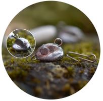 RedBass Čeburaška StandUp Vyměnitelná Jigová Zátěž 5 ks - 2,5 g