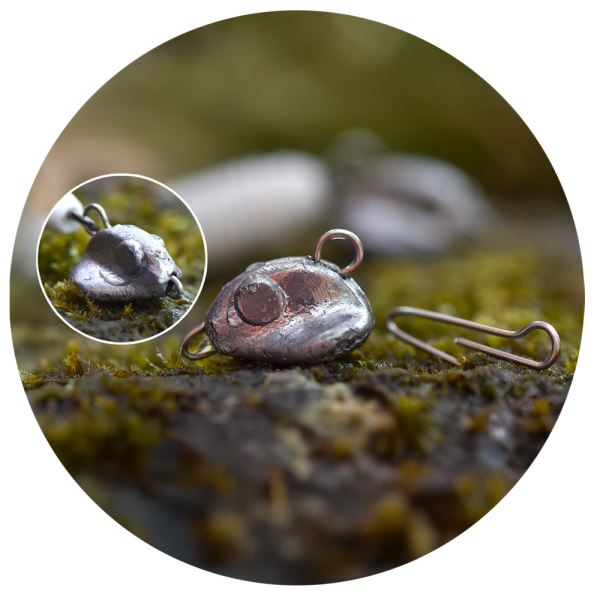 RedBass Čeburaška StandUp Vyměnitelná Jigová Zátěž 5 ks