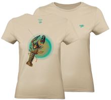 Giants Fishing Tričko Dámské Rak Béžové - M