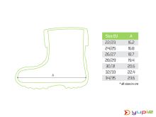 Delphin Dětské Holínky s Vložkou Yupie (5)