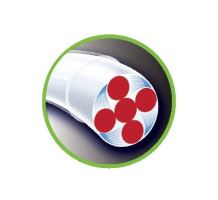 Berkley Splétaná Šňůra X5 Low Vis Green 150 m (3)