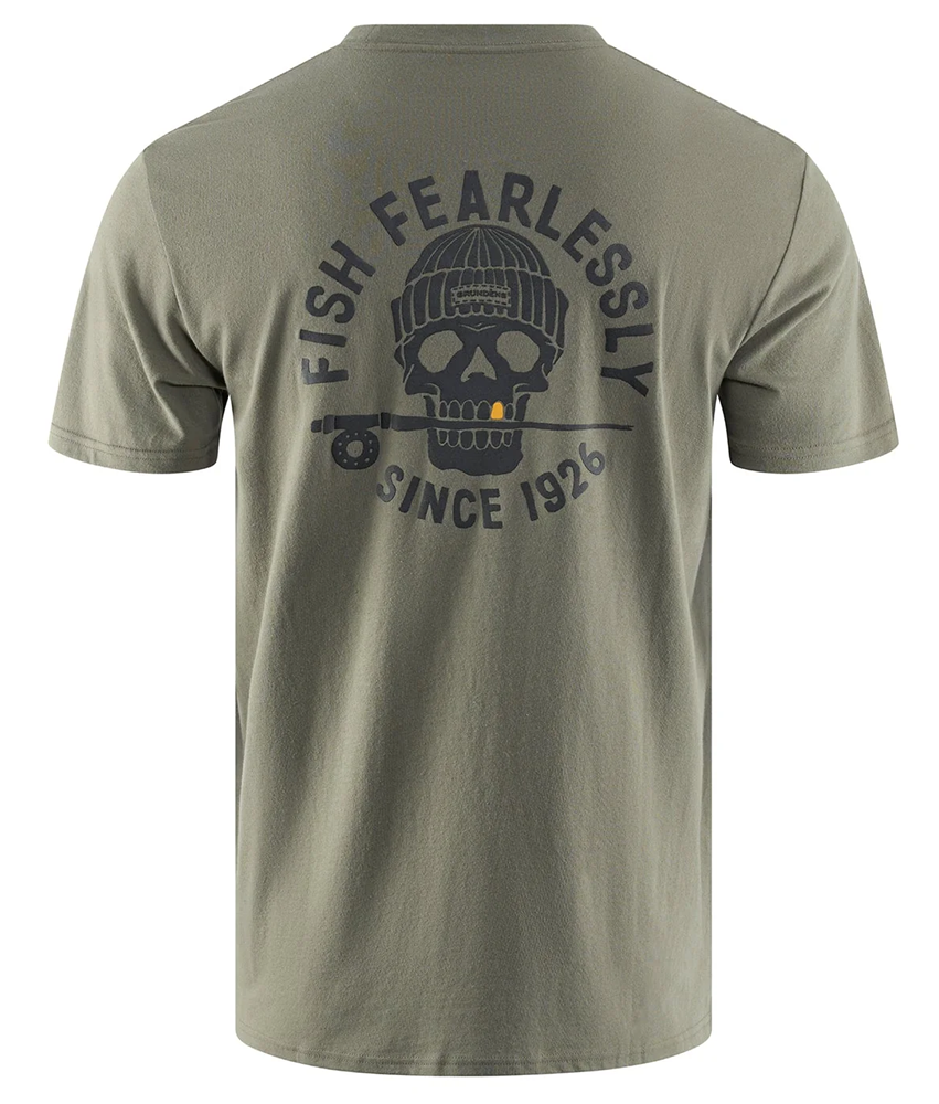 Grundéns tričko deadstick ss t-shirt forest heather - xxxl