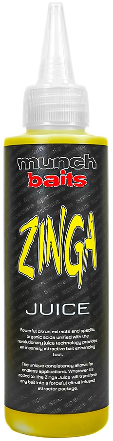 Levně Munch baits booster zinga juice 100 ml