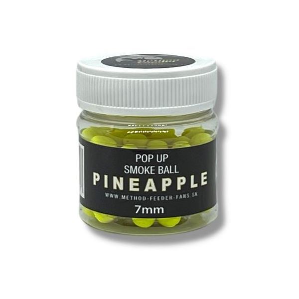 Method Feeder Fans Plovoucí Boilies Pop Up Smoke Ball 7 mm 50 ml