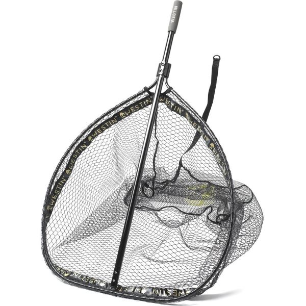 Westin Podběrák Skládací W3 C&R Landing Net Black L 100 cm 60x70x50 cm