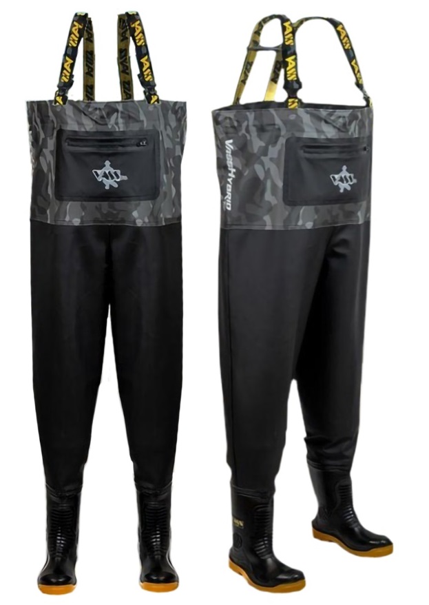 Vass prsačky hybrid 700 grey camo chest waders - 44