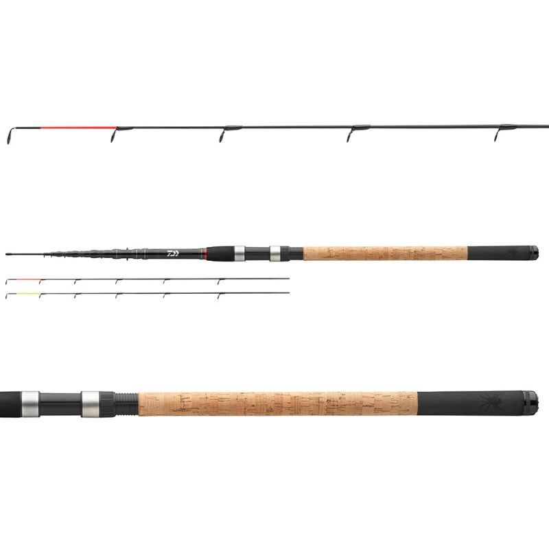 Daiwa Prut Black Widow Tele Feeder 3,3 m 100 g (1)