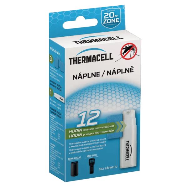 Thermacell Náhradní Náplně 3 ks + Kartuše 1 ks