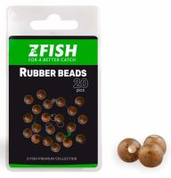 Zfish Gumové Korálky Rubber Beads 20 ks (1)