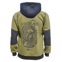 TB Baits Mikina Olive Edition Hoodie (2)