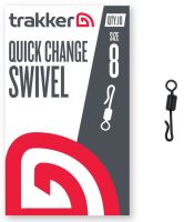 Trakker Obratlík Quick Change Swivel Velikost 8 10 ks