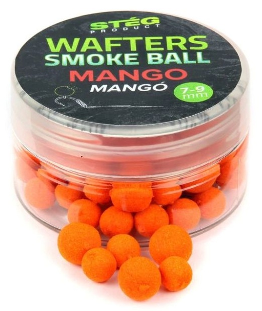 Levně Stég wafters smoke ball 15 g 7-9 mm - mango