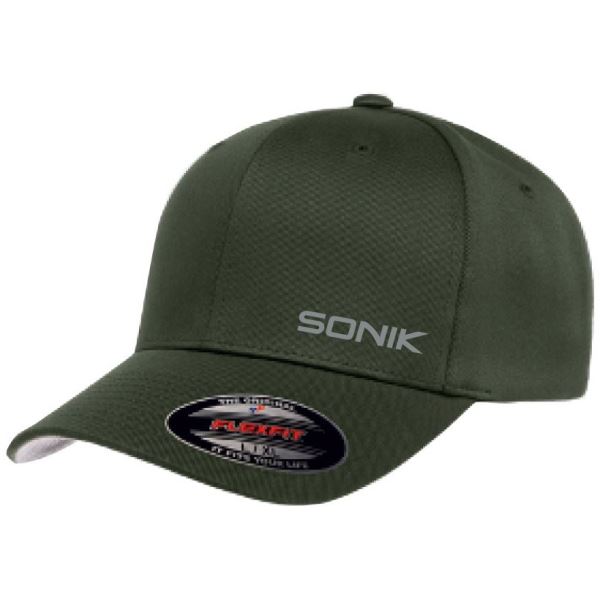 Sonik Kšiltovka Flexfit Olive Cap