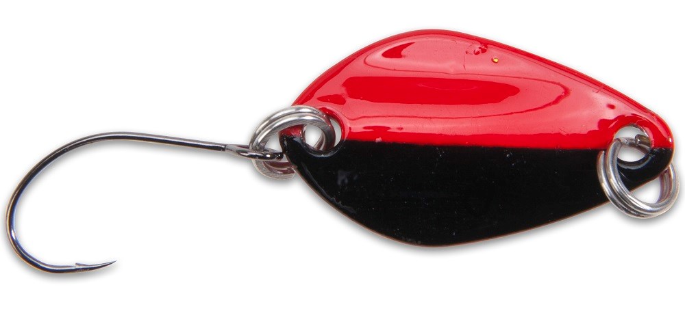 Saenger Iron Trout Třpytka Wide Spoon RB 2 g