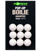 Korda Umělá Nástraha Pop Up Boilie Banoffee White - 14 mm 9 ks