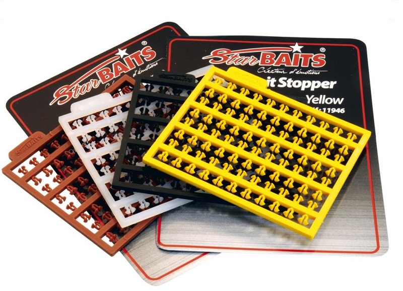 Starbaits zarážky bait stopper 352 ks-průhledná