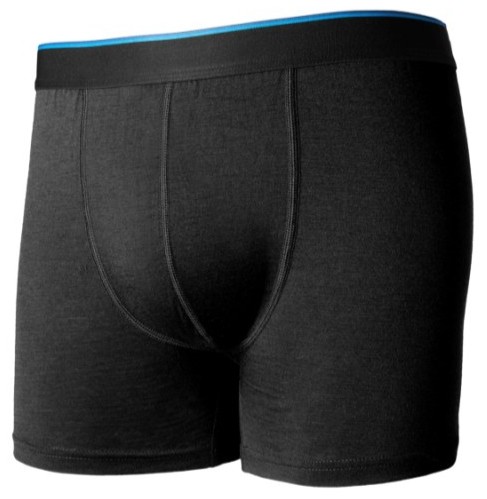 Geoff anderson pohodlné thermo boxerky wizwool 165 černé - xl