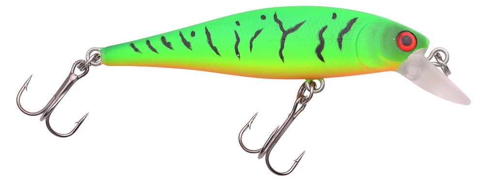 Spro wobler pc minnow matte firetiger uv sf - 8 cm