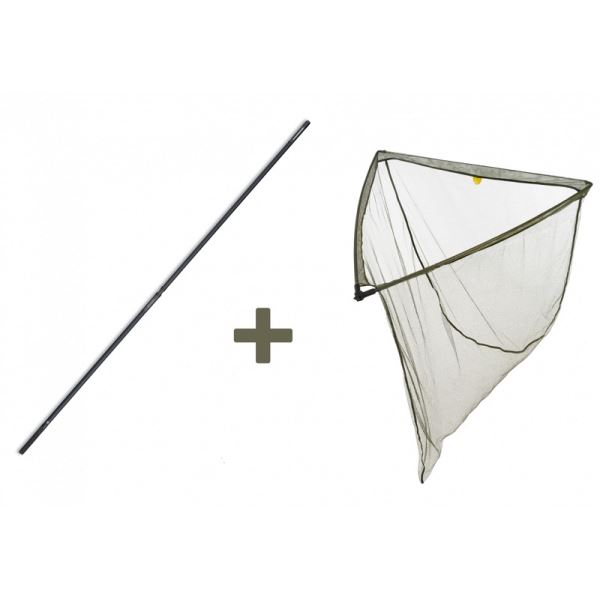 Mivardi Podběrák LevelM 100 x 100 cm + tyč Professional Twin