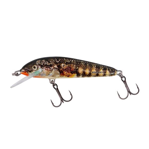 Salmo Wobler Minnow Floating Holo Stickleback