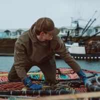 Grundéns Mikina Kryall Hoodie Forest (5)