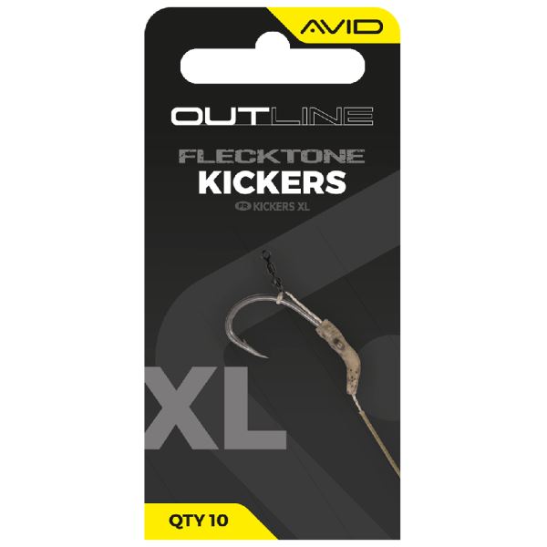 Avid Carp Rovnátka Outline FleckTone Kickers