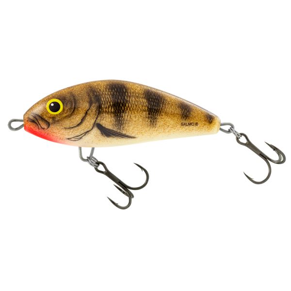 Salmo Wobler Fatso Sinking Emerald Perch 12 cm