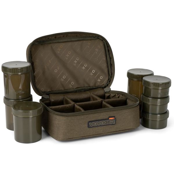 Fox Pouzdro Voyager 8 Pot Hookbait Case