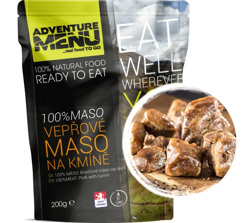 Levně Adventure menu 100% vepřové maso na kmíně