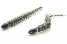 Keitech Gumová Nástraha Custom Leech Lime Chartreuse 8 cm 1,4 g 10 ks (2)