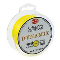 WFT Splétaná Šňůra Round Dynamix KG Žlutá 150 m - 0,08 mm 7 kg