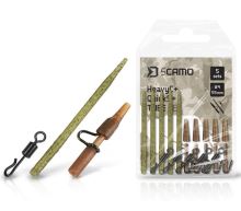 Delphin Set Závěsky a Převleky a Obratlíky sCAMO HeavyC + QuickS #4 + Tube 5 ks