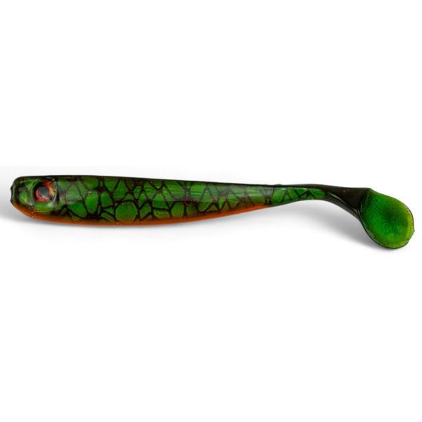 Yaccuza Gumová Nástraha Hand Made XXL Killer UV Green Crocodile 25 cm 98 g 1 ks