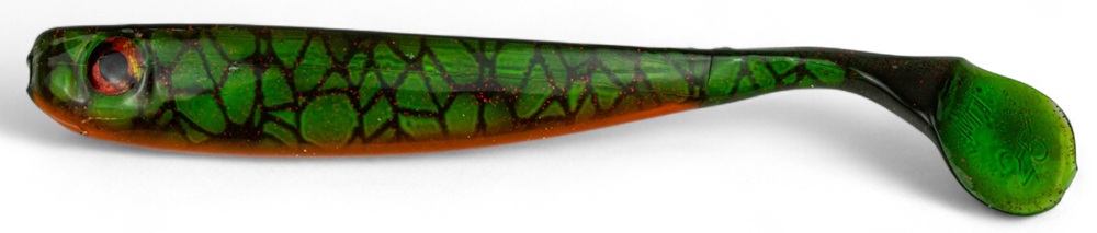 Yaccuza gumová nástraha hand made xxl killer uv green crocodile 25 cm 98 g 1 ks