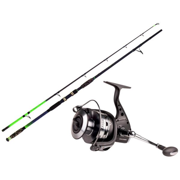Zfish Combo Prut Catfish Fighter 2,85 m 100-300 g + Naviják Zeus ZX 8000